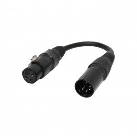 Elation Professional - XLR Cable - 5 Pin Male to 3 Pin Female