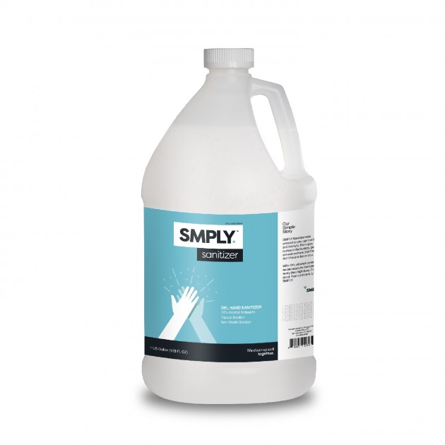 SMPLY - 128 oz. Gel Hand Sanitizer